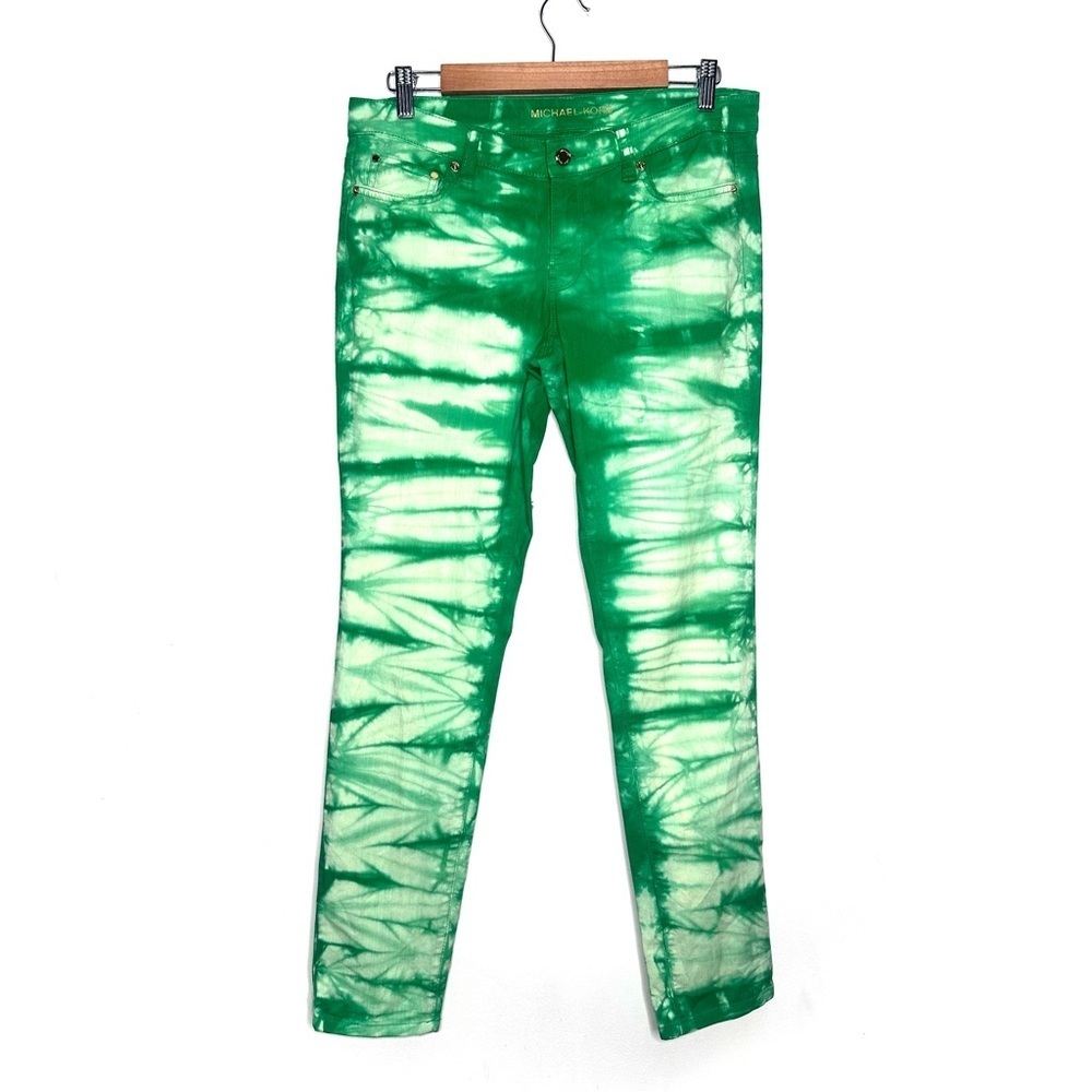 Michael Kors | Green Tie Dye Jeans Size 6